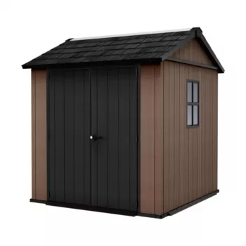 KETER tuinhuis Newton Plus 7x7.5 bruin