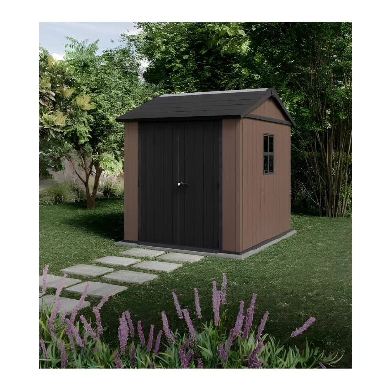 KETER tuinhuis Newton Plus 7x7.5 bruin