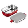 LE CREUSET lunchbox ON THE GO 900 ml rood