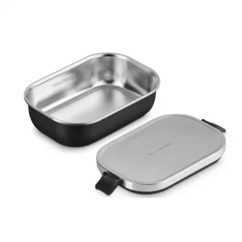 LE CREUSET lunchbox ON THE GO 900ml matzwart