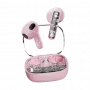 DELTACO Streetz T150-PNK True Wireless in-ear-koptelefoon, Bluetooth 5.3, transparant roze