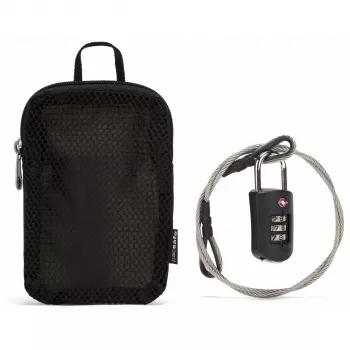 Pacsafe Prosafe 1000 Cijferslot met staalkabel