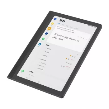 HUION Note E X50 10,3 inch E-Ink tablet met PenTech 3.0 stylus, 4GB RAM, 64GB opslag, Android 11, Dual-Tone-voorlicht, aluminium achterkant