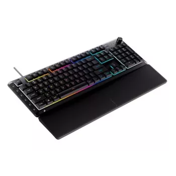 CORSAIR SKIFF 100 PLUS bedrade gaming-toetsenbord met 10-zones RGB-verlichting zwart