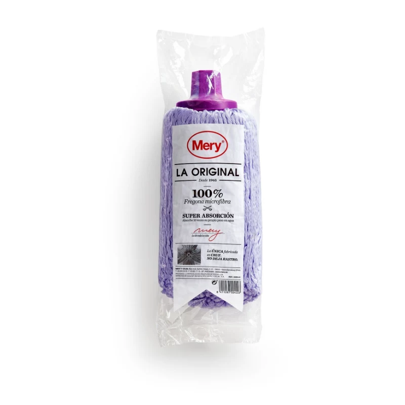 MERY vervangbare borstelkop microvezel La Original 22cm 175gr