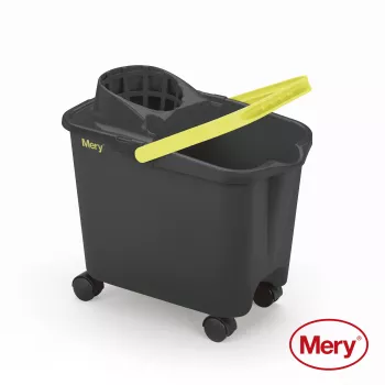MERY emmer 14L met opzetwielen grijs