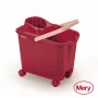 MERY emmer 14L met opzetwielen rood