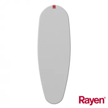 RAYEN Strijkplankhoes Basic Easyclip Aluminium 130x47cm