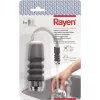 RAYEN 01083003 Verstelbare kraanwaterfilter – Meertraps keramisch, actief kool & PP-katoen, gereedschapsloze installatie, universele pasvorm