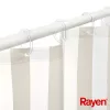 RAYEN Douchegordijn 180x200cm wit/beige, PEVA