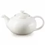 LE CREUSET Aardewerk theepot 1,3L wit