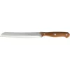 LAMART LT2080 acaciahouten messenblok-set, 5 RVS-messen