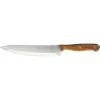 LAMART LT2080 acaciahouten messenblok-set, 5 RVS-messen