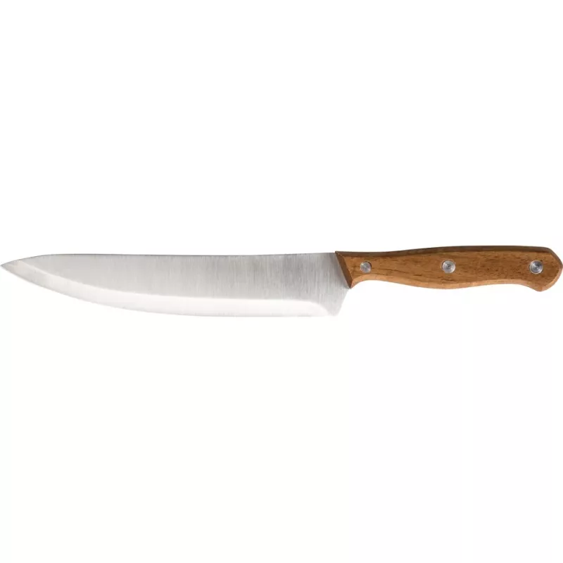 LAMART LT2080 acaciahouten messenblok-set, 5 RVS-messen