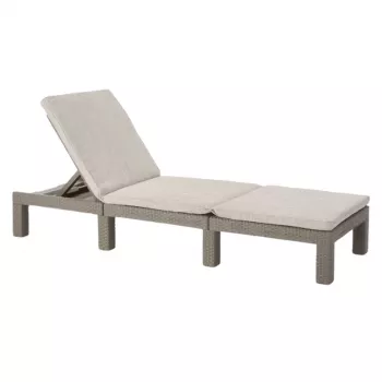 KETER Jaipur ligstoel met kussen beige