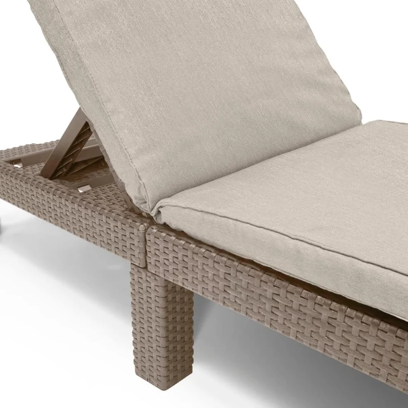 KETER Jaipur ligstoel met kussen beige