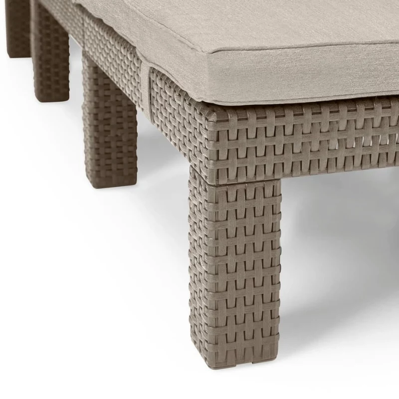 KETER Jaipur ligstoel met kussen beige