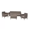 KETER tuinmeubelset Salemo 3-zits set beige