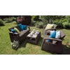 KETER Corfu Love Seat Max bruine driepersoons tuinbank