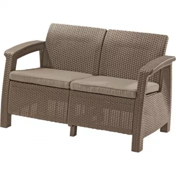 KETER tuinbank tweezits Corfu Love Seat beige