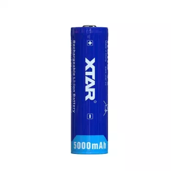 XTAR 21700 5000mAh 3,6V Li-Ion-accu (ongebeschermd, Flat Top)