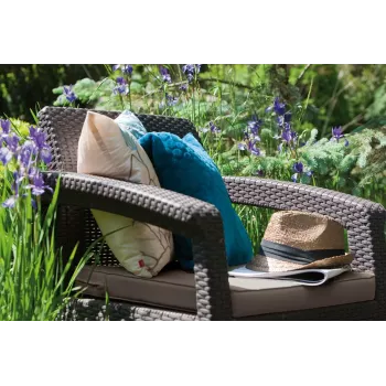 KETER tuinstoelen Corfu Duo set beige
