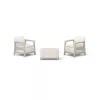 KETER tuinmeubelset Scandi Linea balkonset kiezelgrijs/lichtbeige