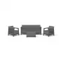 KETER tuinmeubelset Scandi Linea 3-zits set grijs