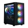 Zalman M4 SE zwart mATX mini tower pc-behuizing met 6x 120mm FRGB-ventilatoren