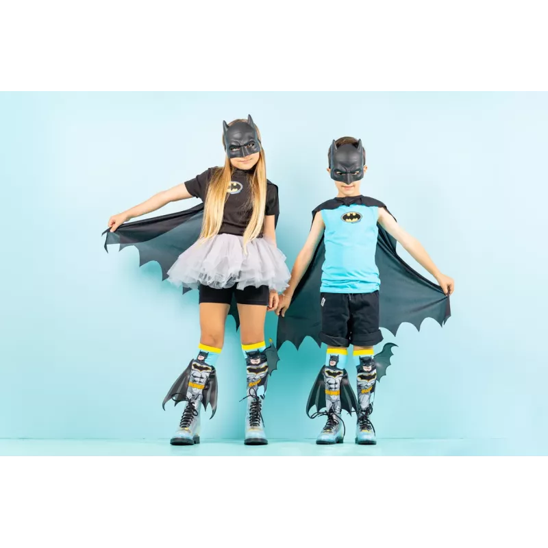 MADMIA kinderen kniekousen sokken DC Comics / Batman met 3D-vleugels / MB001