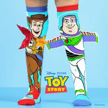 MADMIA kinderen kniekousen sokken Toy Story Toystory Buzz Chudy Woody / Md018