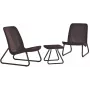 KETER tuinmeubelset Rio Patio Set bruin