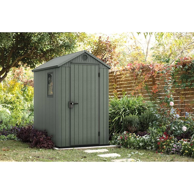 KETER tuinhuis Darwin 4x6 groen