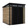KETER Tuinhuis Deco Pent 7x7 essenhoutkleur
