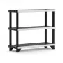 KETER 3-laags rek Fused 122,1x45,7x105,8cm zwart
