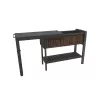 KETER Extendable Party Station walnootkleurige partytenttafel