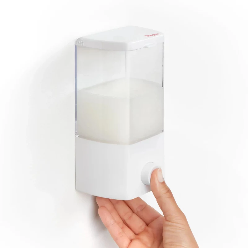 RAYEN Vloeibare zeepdispenser / wit / 400ml