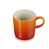 LE CREUSET Aardewerk mok 350 ml oranje