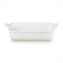 Le Creuset Rechthoekige Heritage aardewerk ovenschaal 26x19cm / 2,4L wit