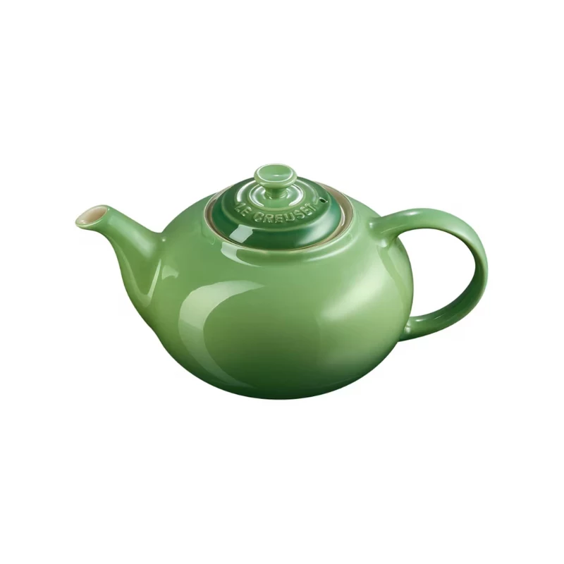 LE CREUSET Aardewerk theepot 1,3L groen