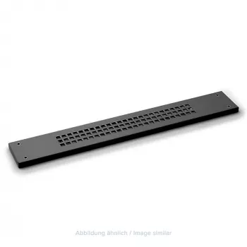 Triton RAB-PO-XF1-X1 filter voor 600 mm brede rackbasis, zwart