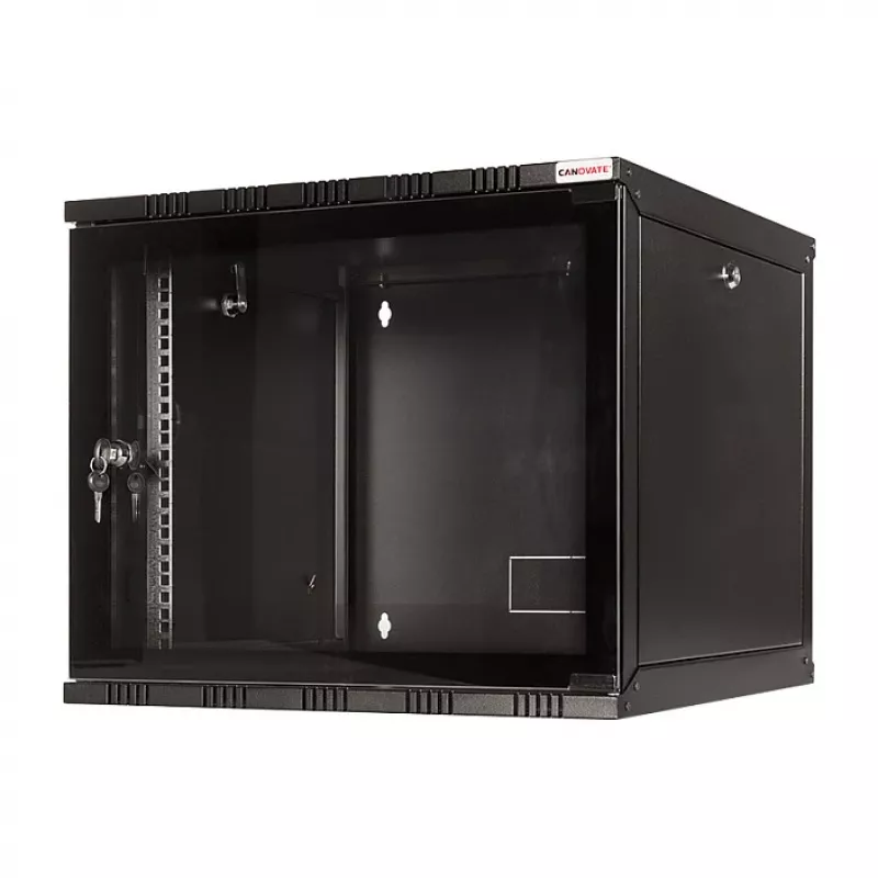 LOGILINK 19 inch wandmontage SOHO box 12U 540*550, flatpack, zwart
