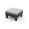 KETER tuinhocker/tafel Element met kussen grijs/lichtgrijs