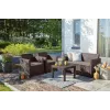 KETER tuinmeubelset Alabama set bruin