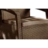 KETER tuinstoelen Corfu duo set bruin