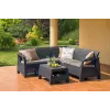 KETER tuinmeubelset Corfu Relax set bruin