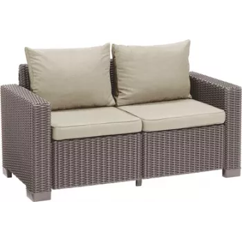 KETER tuinbank California 2-zits bank beige