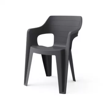 KETER tuinstoel Bilbao Low Back grijs