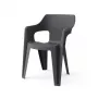 KETER tuinstoel Bilbao Low Back grijs