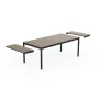 KETER tuintafel uitschuifbaar Deco Porto Nova uitschuifbaar 200-280 essenhoutlook/zwart